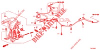 PARKING BRAKE (2.0L) (DIESEL) (LH) for Honda CR-V 2.0 ELEGANCE 5 Doors 6 speed manual 2013