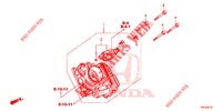 THROTTLE BODY (2.0L) for Honda CR-V 2.0 ELEGANCE 5 Doors 6 speed manual 2013