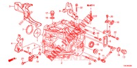 TRANSMISSION CASE (2.0L) for Honda CR-V 2.0 ELEGANCE 5 Doors 6 speed manual 2013