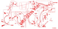 AIR CONDITIONER (FLEXIBLES/TUYAUX) (2.0L/2.4L) (LH) for Honda CR-V 2.0 ELEGANCE 5 Doors 5 speed automatic 2013