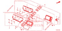 CENTER DISPLAY (LH) for Honda CR-V 2.0 ELEGANCE 5 Doors 5 speed automatic 2013