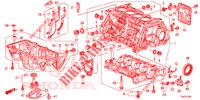 CYLINDER BLOCK/OIL PAN (2.0L) for Honda CR-V 2.0 ELEGANCE 5 Doors 5 speed automatic 2013
