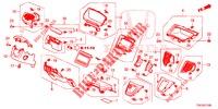 INSTRUMENT GARNISH (COTE DE CONDUCTEUR) (LH) for Honda CR-V 2.0 ELEGANCE 5 Doors 5 speed automatic 2013