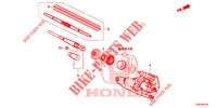 REAR WINDSHIELD WIPER  for Honda CR-V 2.0 ELEGANCE 5 Doors 5 speed automatic 2013