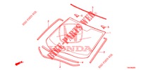 FRONT WINDSHIELD/ REAR WINDSHIELD  for Honda CR-V 2.0 ELEGANCE L 5 Doors 6 speed manual 2013