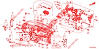INSTRUMENT PANEL UPPER (LH) for Honda CR-V 2.0 ELEGANCE L 5 Doors 6 speed manual 2013