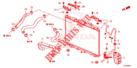 RADIATOR HOSE/RESERVE TAN K (2) for Honda CR-V 2.0 ELEGANCE L 5 Doors 6 speed manual 2013