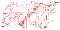 AIR CONDITIONER (FLEXIBLES/TUYAUX) (2.0L/2.4L) (LH) for Honda CR-V 2.0 ELEGANCE L 5 Doors 5 speed automatic 2013