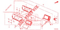 CENTER DISPLAY (LH) for Honda CR-V 2.0 ELEGANCE L 5 Doors 5 speed automatic 2013