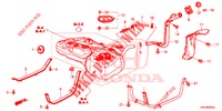 FUEL FILLER PIPE (2.0L) (2.4L) for Honda CR-V 2.0 ELEGANCE L 5 Doors 5 speed automatic 2013