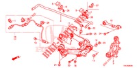REAR LOWER ARM/RADIUS ROD  for Honda CR-V 2.0 ELEGANCE L 5 Doors 5 speed automatic 2013