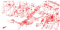 REAR SIDE LINING (2D)  for Honda CR-V 2.0 ELEGANCE L 5 Doors 5 speed automatic 2013
