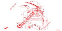 TAILGATE LINING/ REAR PANEL LINING (2D)  for Honda CR-V 2.0 ELEGANCE L 5 Doors 5 speed automatic 2013