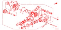 TRANSFER (2.0L) (2.4L) (4WD) for Honda CR-V 2.0 ELEGANCE L 5 Doors 5 speed automatic 2013