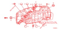 GROMMET (INFERIEUR) for Honda CR-V 2.0 EXECUTIVE 5 Doors 6 speed manual 2013