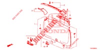 TAILGATE LINING/ REAR PANEL LINING (2D)  for Honda CR-V 2.0 EXECUTIVE 5 Doors 6 speed manual 2013
