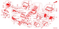 INSTRUMENT GARNISH (COTE DE CONDUCTEUR) (LH) for Honda CR-V 2.0 EXECUTIVE 5 Doors 5 speed automatic 2013