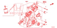OIL PUMP (2.0L) for Honda CR-V 2.0 EXECUTIVE 5 Doors 5 speed automatic 2013