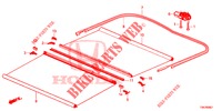 SUN SHADE COMPONENTS  for Honda CR-V 2.0 EXECUTIVE 5 Doors 5 speed automatic 2013