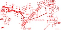 BRAKE LINES (2.0L) (2.4L) (LH) for Honda CR-V 2.0 S 5 Doors 6 speed manual 2013