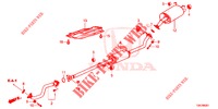 EXHAUST PIPE/SILENCER (2.0L) for Honda CR-V 2.0 S 5 Doors 6 speed manual 2013