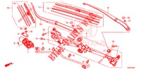 FRONT WINDSHIELD WIPER (LH) (2) for Honda CR-V 2.0 S 5 Doors 6 speed manual 2013