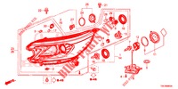 HEADLIGHT  for Honda CR-V 2.0 S 5 Doors 6 speed manual 2013