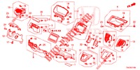 INSTRUMENT GARNISH (COTE DE CONDUCTEUR) (LH) for Honda CR-V 2.0 S 5 Doors 6 speed manual 2013