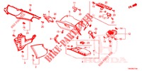 INSTRUMENT GARNISH (COTE DE PASSAGER) (LH) for Honda CR-V 2.0 S 5 Doors 6 speed manual 2013