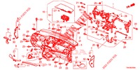 INSTRUMENT PANEL UPPER (LH) for Honda CR-V 2.0 S 5 Doors 6 speed manual 2013