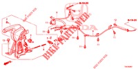 PARKING BRAKE (2.0L) (DIESEL) (LH) for Honda CR-V 2.0 S 5 Doors 6 speed manual 2013