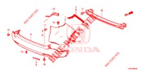 REAR BUMPER  for Honda CR-V 2.0 S 5 Doors 6 speed manual 2013