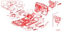 FLOOR MAT/INSULATOR  for Honda CR-V 2.0 S 5 Doors 5 speed automatic 2013