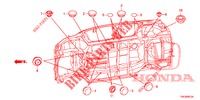 GROMMET (INFERIEUR) for Honda CR-V 2.0 S 5 Doors 5 speed automatic 2013