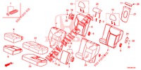 REAR SEAT/SEATBELT (2D)  for Honda CR-V 2.0 S 5 Doors 5 speed automatic 2013