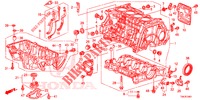 CYLINDER BLOCK/OIL PAN (2.0L) for Honda CR-V 2.0 COMFORT 5 Doors 6 speed manual 2014