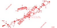 EXHAUST PIPE/SILENCER (2.0L) for Honda CR-V 2.0 COMFORT 5 Doors 6 speed manual 2014