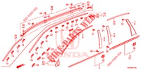 FRONT GRILLE/MOLDING  for Honda CR-V 2.0 COMFORT 5 Doors 6 speed manual 2014