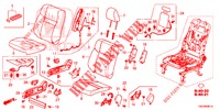 FRONT SEAT/SEATBELTS (D.) for Honda CR-V 2.0 COMFORT 5 Doors 6 speed manual 2014