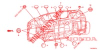 GROMMET (INFERIEUR) for Honda CR-V 2.0 COMFORT 5 Doors 6 speed manual 2014
