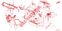 INSTRUMENT GARNISH (COTE DE PASSAGER) (LH) for Honda CR-V 2.0 COMFORT 5 Doors 6 speed manual 2014