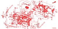 INSTRUMENT PANEL UPPER (LH) for Honda CR-V 2.0 COMFORT 5 Doors 6 speed manual 2014