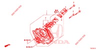 THROTTLE BODY (2.0L) for Honda CR-V 2.0 COMFORT 5 Doors 6 speed manual 2014