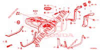 FUEL FILLER PIPE (2.0L) (2.4L) for Honda CR-V 2.0 COMFORT 5 Doors 5 speed automatic 2014