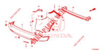 REAR BUMPER  for Honda CR-V 2.0 COMFORT 5 Doors 5 speed automatic 2014