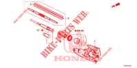 REAR WINDSHIELD WIPER  for Honda CR-V 2.0 COMFORT 5 Doors 5 speed automatic 2014