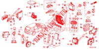 CONTROL UNIT (CABINE) (LH) (1) for Honda CR-V 2.0 ELEGANCE 5 Doors 6 speed manual 2014