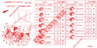 ELECTRICAL CONNECTORS (AVANT) ('14) (HALOGENE) for Honda CR-V 2.0 ELEGANCE 5 Doors 6 speed manual 2014