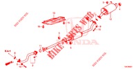 EXHAUST PIPE/SILENCER (2.0L) for Honda CR-V 2.0 ELEGANCE 5 Doors 6 speed manual 2014