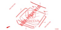 FRONT WINDSHIELD/ REAR WINDSHIELD  for Honda CR-V 2.0 ELEGANCE 5 Doors 6 speed manual 2014